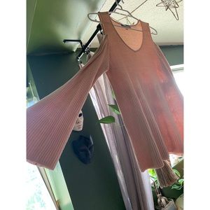 Statement Sleeve Knit Top